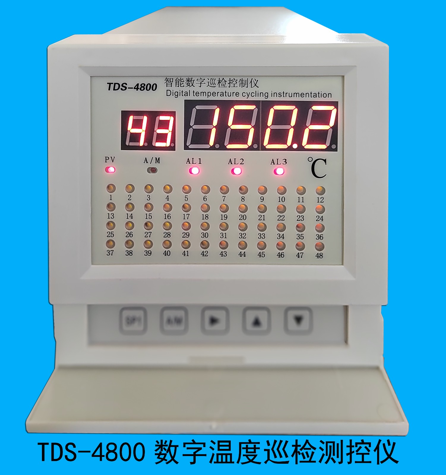TDS-3200/4000/4800/6400数字温度巡检测控仪