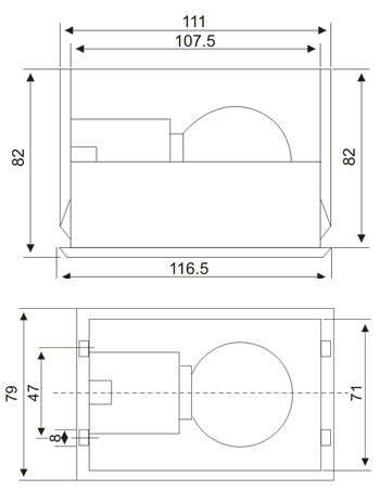 CM1柜内照明灯